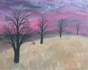Andrew Brooks's Painting, 'Where Trees Bear Fruit"